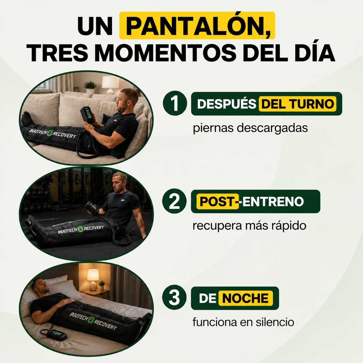 BOOTECH BT-PRO – Presoterapia profesional en tu sofá, de los pies al abdomen