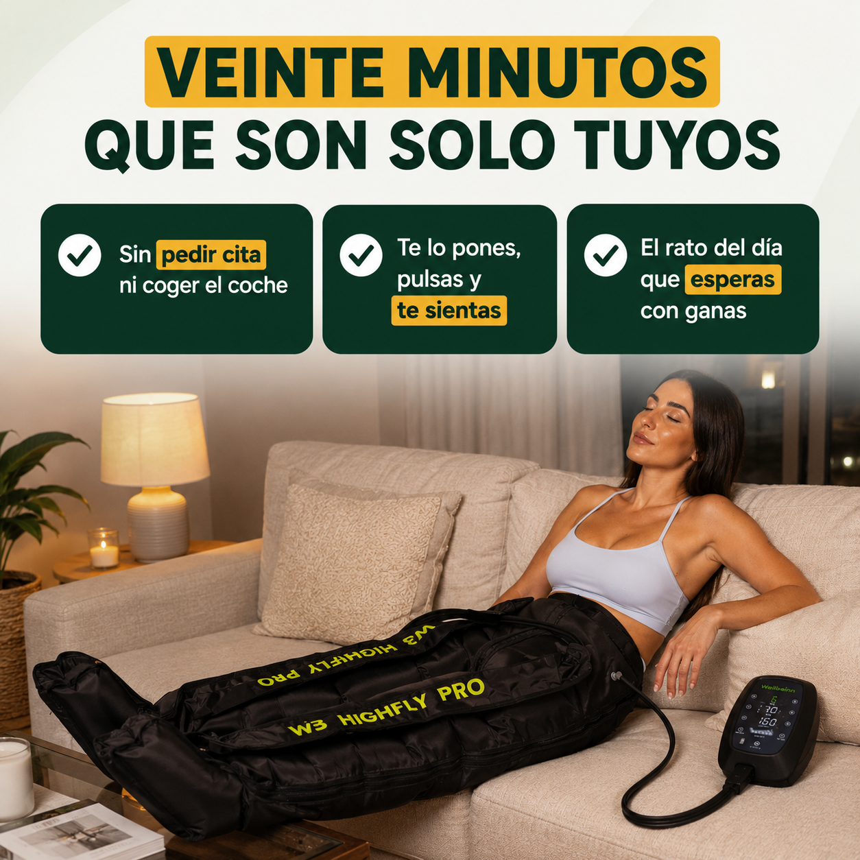 Veinte minutos que son solo tuyos