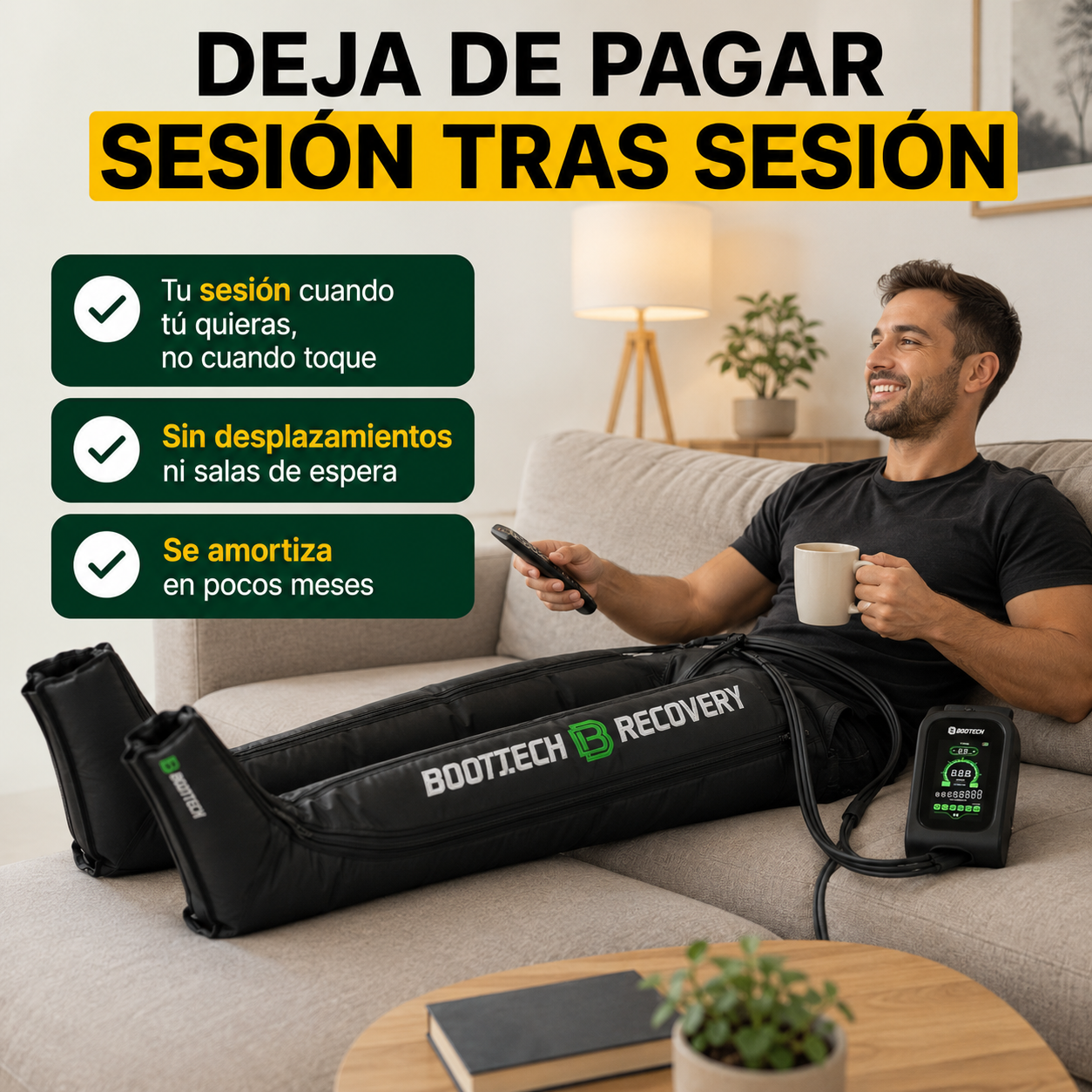 8 cámaras para un masaje más completo