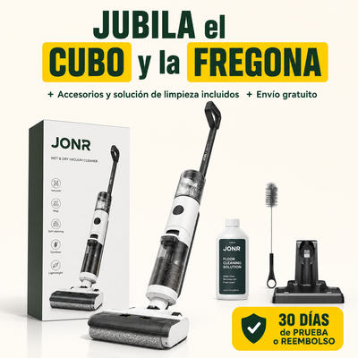 JONR ED12 – Aspira, friega y seca tu suelo en una sola pasada