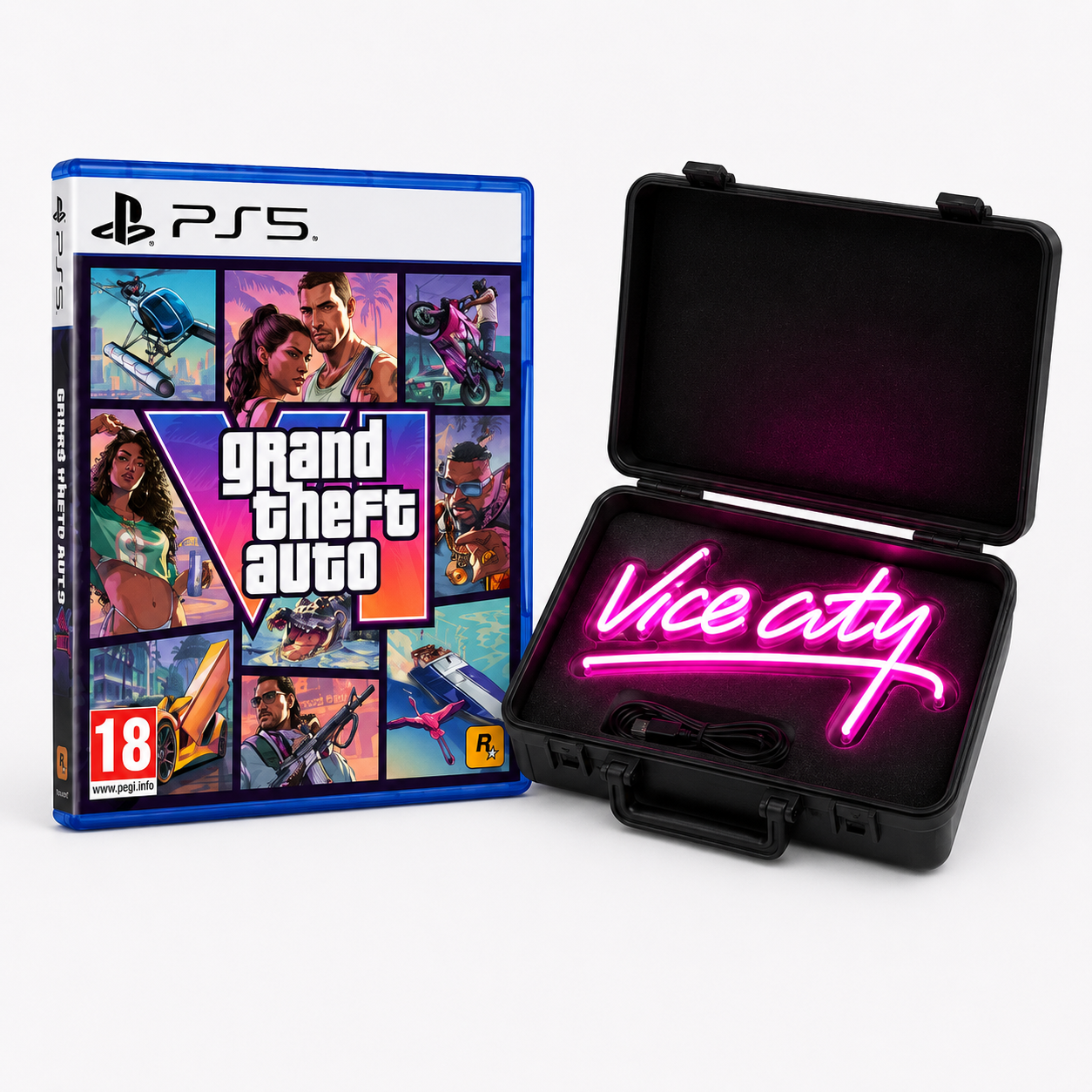 Reserva GTA VI Ultimate Edition + LED Vice City Gratis