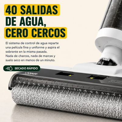 JONR ED12 – Aspira, friega y seca tu suelo en una sola pasada