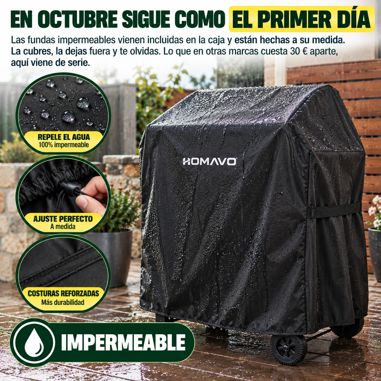 En octubre sigue como el primer día (y sin comprar nada aparte)