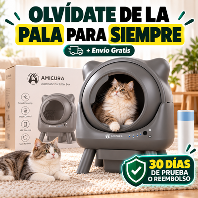 Arenero Autolimpiante X1 – Olvídate de la pala para siempre