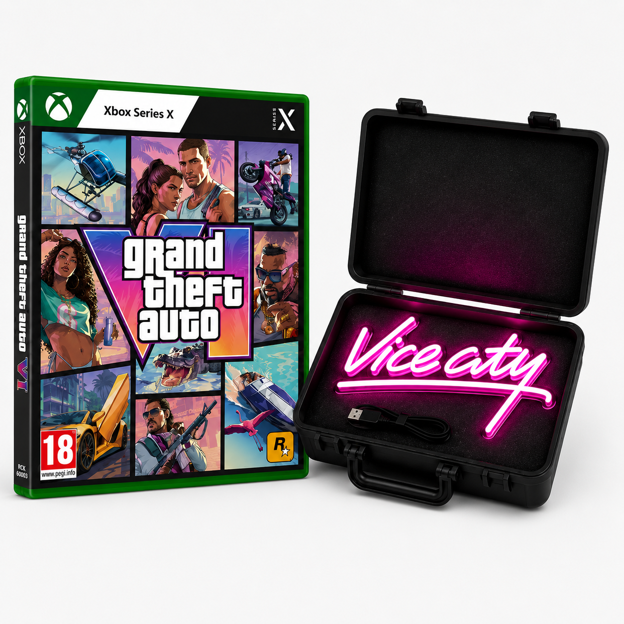 Reserva GTA VI Ultimate Edition + LED Vice City Gratis