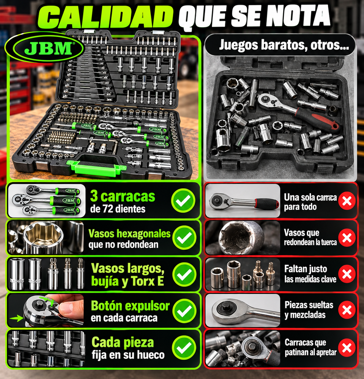 Maletín de Herramientas 216 Piezas – Todo lo que necesitas para arreglarlo tú mismo