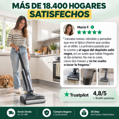 JONR H2 Pro – Aspira y friega a la vez, y después se lava sola