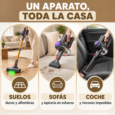 FYRAEN V15 – Aspira toda tu casa sin un solo cable