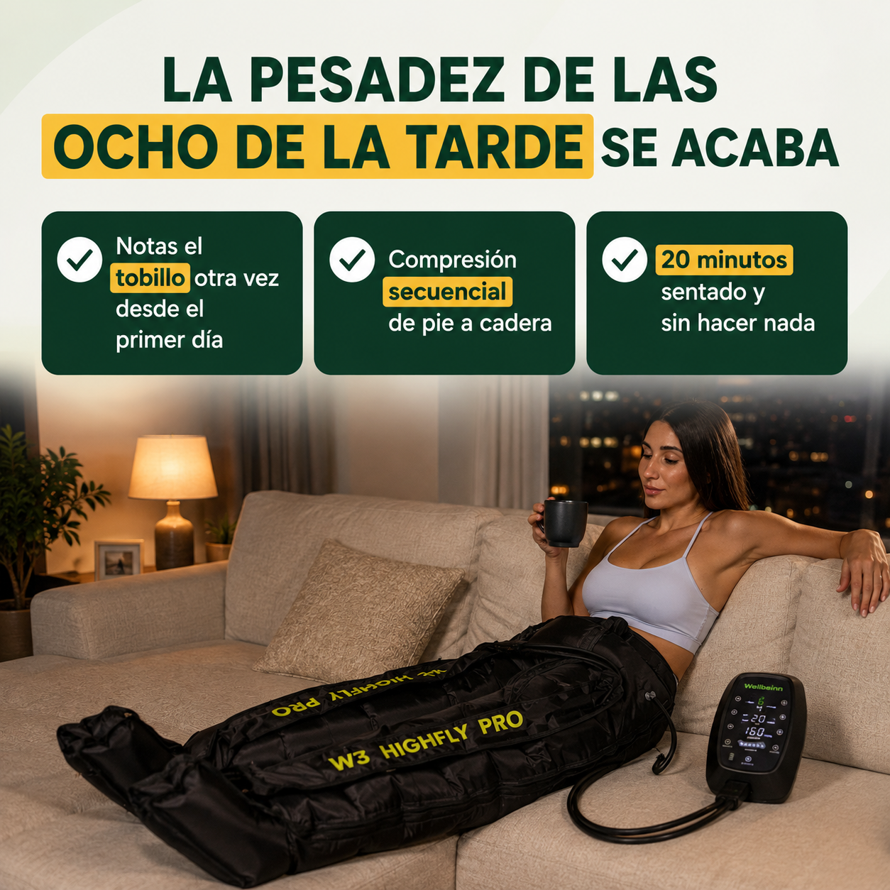 La pesadez de las ocho de la tarde